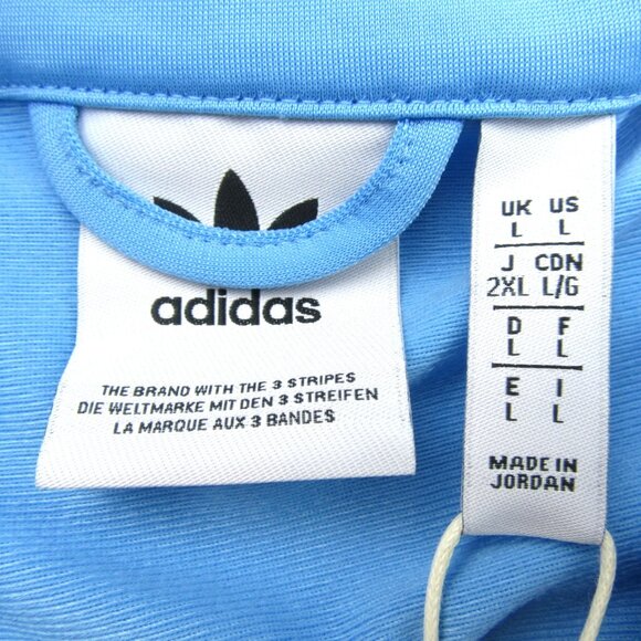 Adidas Originals Firebird Track Pants Jacket Jump Suit Mens Size Large Blue NEW - Picture 8 of 16